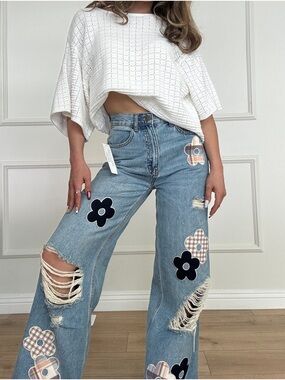 UO BDG Skater Baggy Wide Leg Jeans • NWT